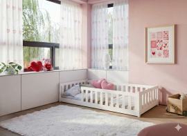 Dječji krevet Bella - 90x190 - bijela