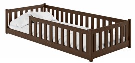 Dječji krevet Bella - 90x200 cm - tamno čokoladna