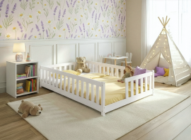 Dječji krevet Ivy - 120x200 cm - bijela