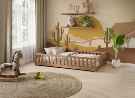 Dječji krevet Ivy - 120x200 cm - cimet