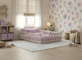 Dječji krevet Ivy - 120x200 cm - kašmir