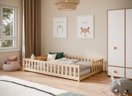 Dječji krevet Levi - 140x200 cm - bor