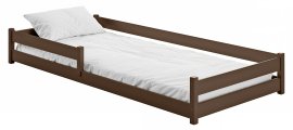Dječji krevet Alis - 90x190 cm - tamno čokoladna