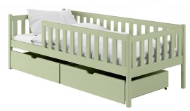 Dječji krevet Antonio - 80x200 cm - maslinasta