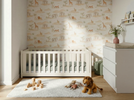 Dječji krevet Concept - 90x190 cm - krem