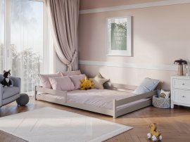 Dječji krevet Fini - 140x200 cm - kašmir