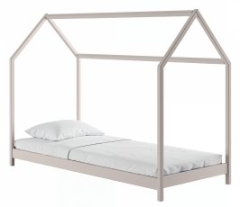 Dječji krevet kućica Lucky - 80x180 cm - kašmir