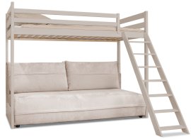 s dvostrukim sjedalom Savio - 90x200/140x200 cm - kašmir