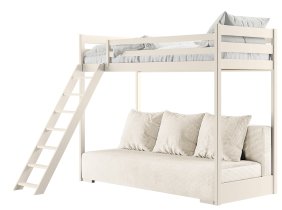 Lano - Krevet na kat s dvosjedom Sofino - 90x200/140x200 cm