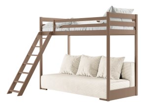Lano - Krevet na kat s dvosjedom Sofino - 90x200/140x200 cm