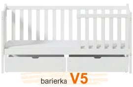 Dodatna pregrada V5 za dječji krevet Lano
