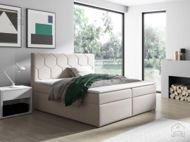 Boxspring krevet 76 - 120x200 cm - Velur 01