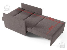 Kutne garniture PKMebel - Fotelja s ležištem Flore 172 Jacquard Primo 16