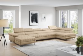 Kutna garnitura u obliku slova U Horizonte mini U XL