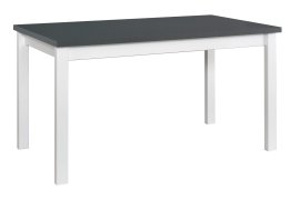 Blagovaonski stol na razvlačenje Alba 2 - bijela/graphite
