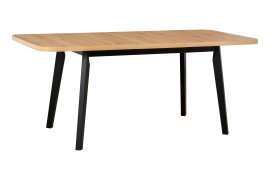 Blagovaonski stol na razvlačenje Oslo 6 - crna/artisan