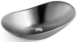 Umivaonik Kimic Oval Srebrni 62