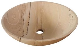 Umivaonik Wooden Sandstone Marmor