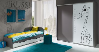 Maridex - Krevet s ladicama Zonda Z22 - 80x200 cm