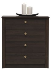 Komoda Finezja F09 - hrast sonoma čokolada