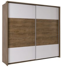 Ormar Latika - burgundski hrast/bijeli