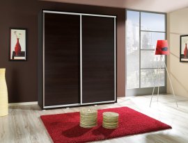 Ormar s kliznim vratima Penelopa 155 cm - kostanj wenge