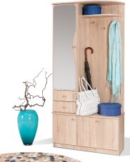 Predsoblje Max - hrast sonoma - lijeva