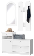 Set za predsoblje hodnik 01 - bijeli