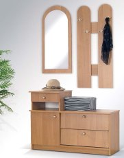 Set za predsoblje 01 - hrast artisan