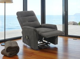 Električna počivaljka s relaks mehanizmom Bosa Nova - siv