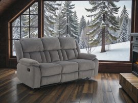 Trosjed s relax mehanizmom Erice Line - siva