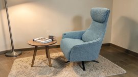 Masažna fotelja s relaks mehanizmom Forte - zelena