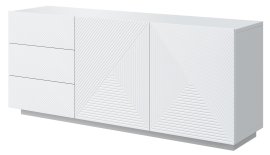 Komoda na postolju Asha 167 2D3SZ - bijela