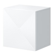 Zidni noćni ormarić Asha 40 1D - bijeli sjaj