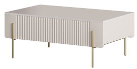 Stolić za dnevni boravak Malmi 100 2SZ - kašmir, zlatne noge