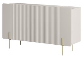 Komoda Malmi 150 3D - kašmir, zlatne noge
