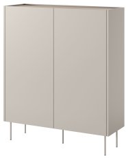 Visoka komoda Desin 120 2D2SZ - kašmir