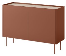 Komoda Desin 120 2D2SZ - keramička crvena