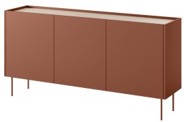 Komoda Desin 170 3D - keramička crvena