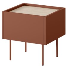 Noćni ormarić Desin 45 1SZ - keramička crvena