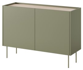 Komoda Desin 120 2D - maslinasto zelena