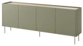 Komoda Desin 220 4D2SZ - maslinasto zelena