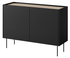 Komoda Desin 120 2D - crna