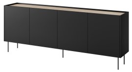 Komoda Desin 220 4D2SZ - crna