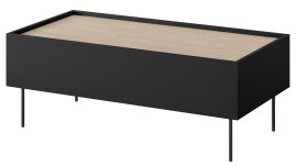 Stolić za dnevni boravak Desin 120 2SZ - crna