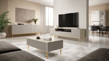 Dnevni boravak i spavaća soba Nicole - kašmir