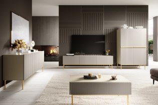 Dnevni boravak i spavaća soba Nicole - kašmir