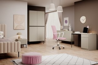 Dnevni boravak i spavaća soba Nicole - kašmir