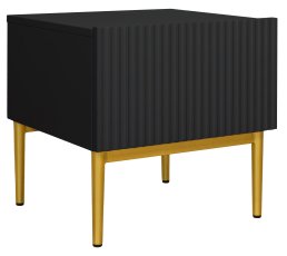 Noćni ormarić Nicole 46 1SZ - crni