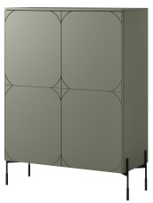 Komoda Sonatia 120 2D2SZ - maslinasto zelena